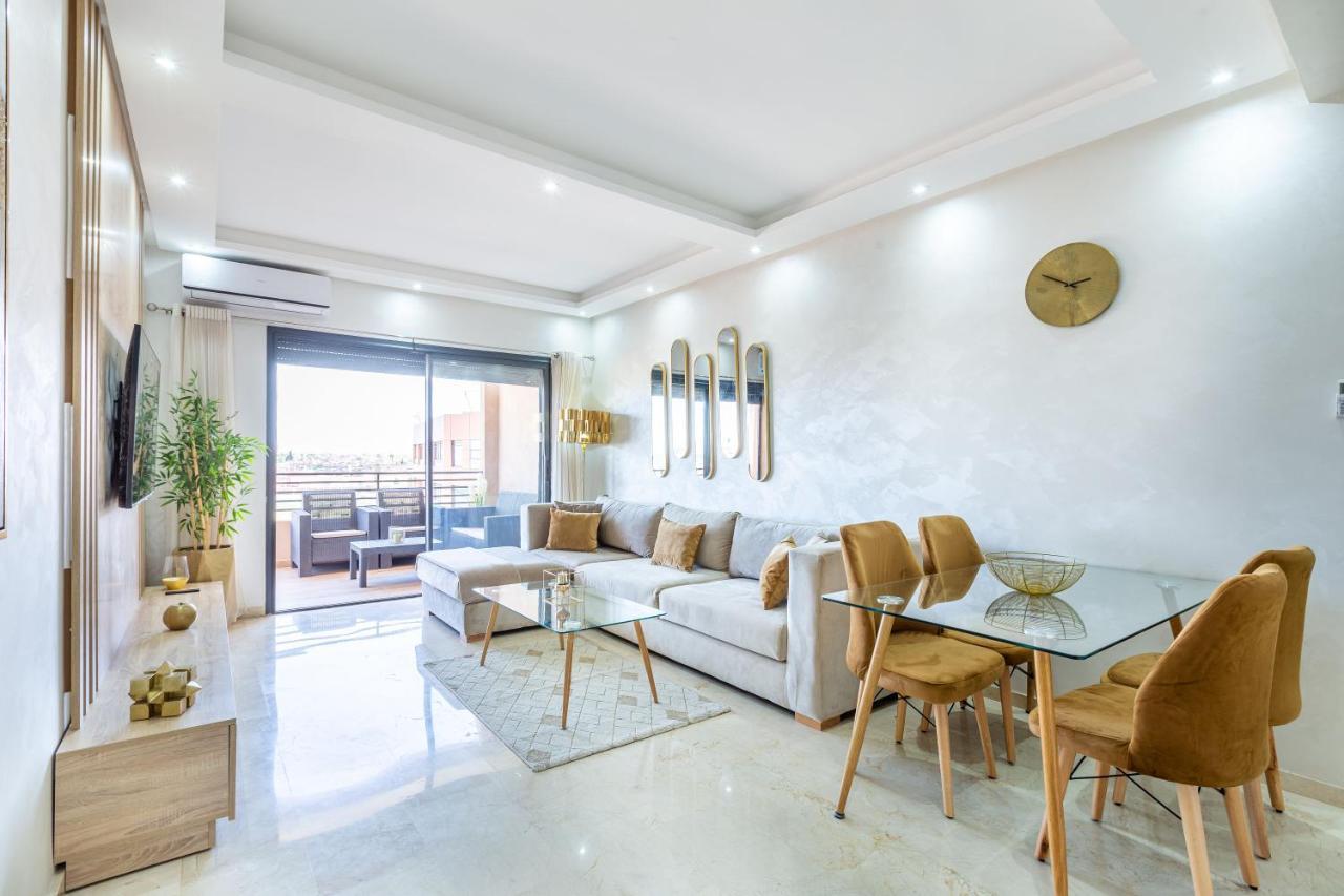 New! Superbe Appartement A Majorelle,Terrace,Iptv. Marrakesh Exterior photo