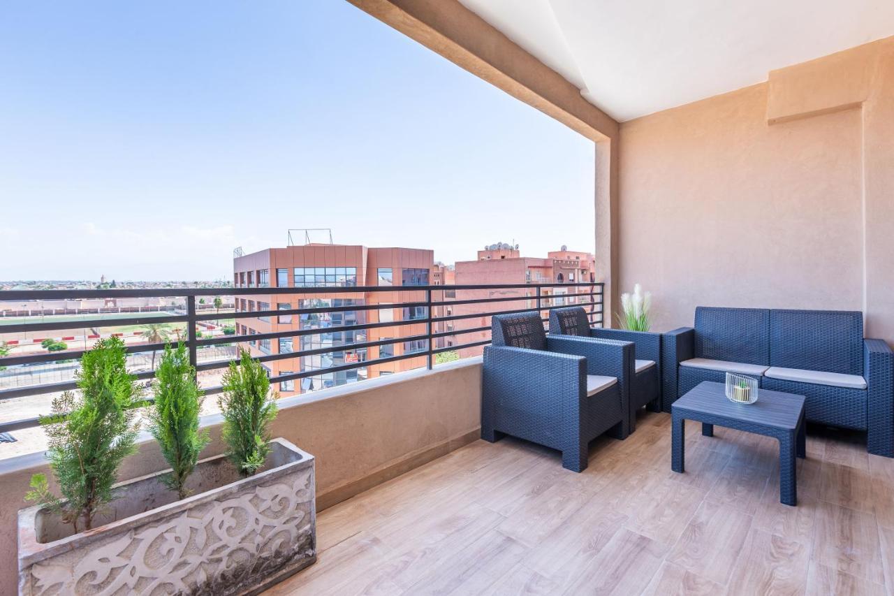 New! Superbe Appartement A Majorelle,Terrace,Iptv. Marrakesh Exterior photo